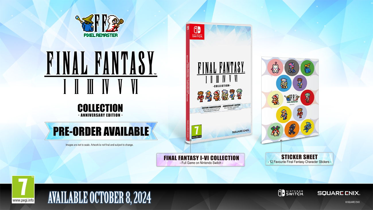 Final Fantasy I-VI Collection Anniversary Edition für Nintendo Switch