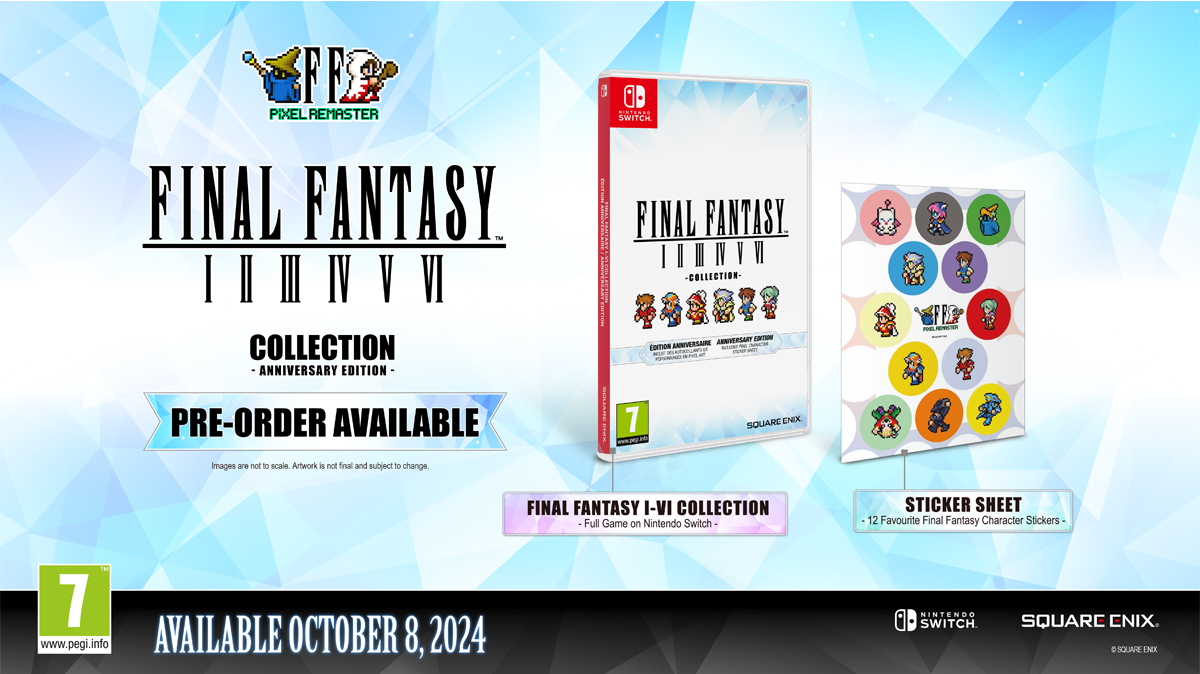 Final Fantasy I-VI Collection Anniversary Edition für Nintendo Switch