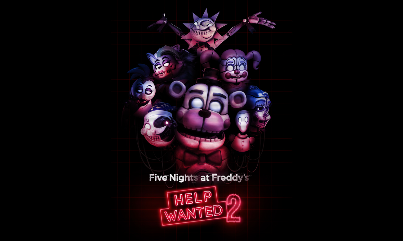 Grafik Key Art aus dem Spiel Five Nights at Freddy's: Help Wanted 2