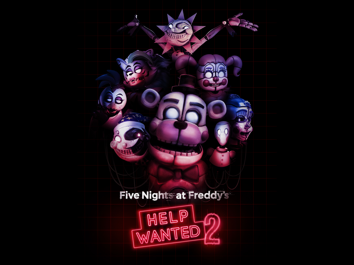 Grafik Key Art aus dem Spiel Five Nights at Freddy's: Help Wanted 2