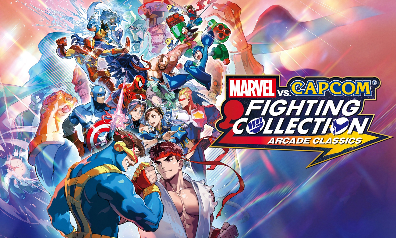 Grafik Key Art aus dem Spiel MARVEL vs. CAPCOM Fighting Collection: Arcade Classics