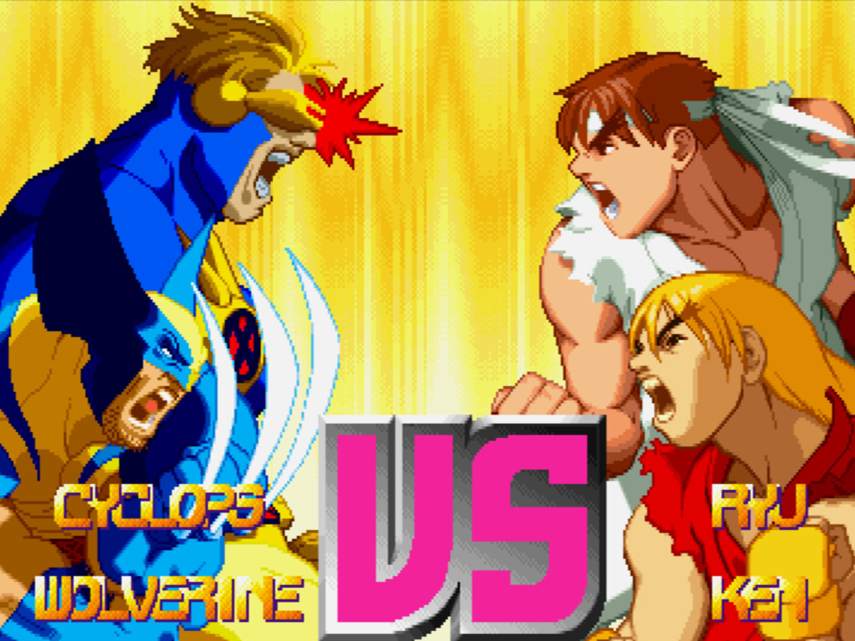 Screenshot aus MARVEL vs. CAPCOM Fighting Collection: Arcade Classics