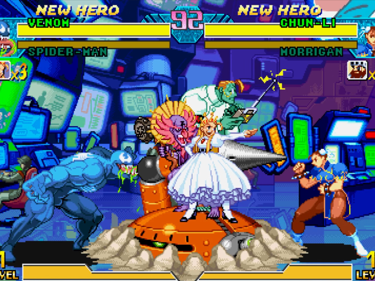 Screenshot aus MARVEL vs. CAPCOM Fighting Collection: Arcade Classics