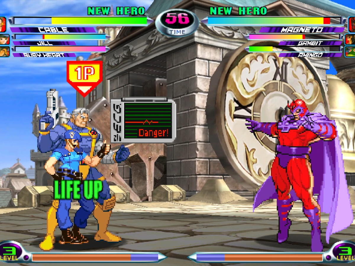 Screenshot aus MARVEL vs. CAPCOM Fighting Collection: Arcade Classics