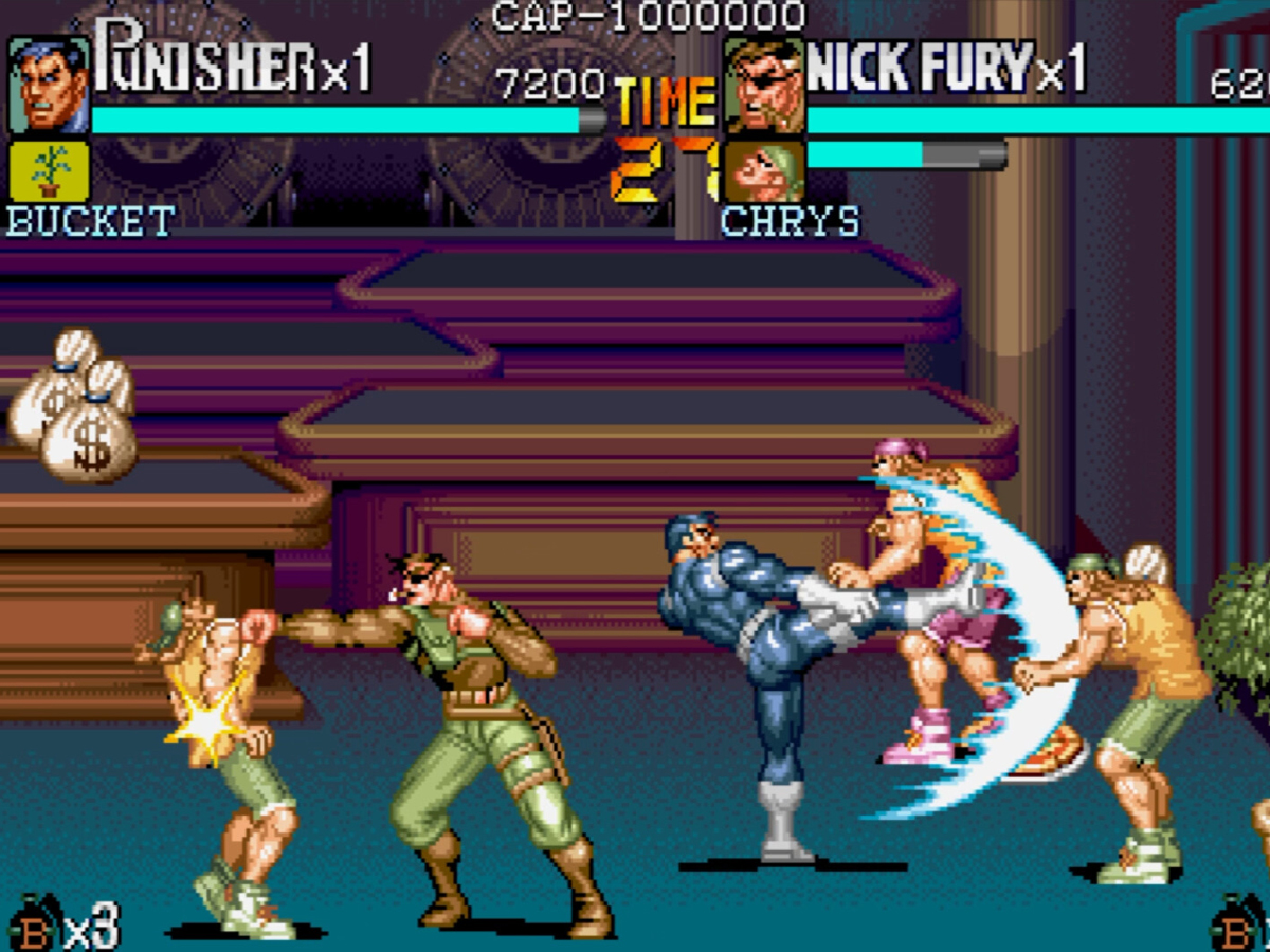 Screenshot aus MARVEL vs. CAPCOM Fighting Collection: Arcade Classics