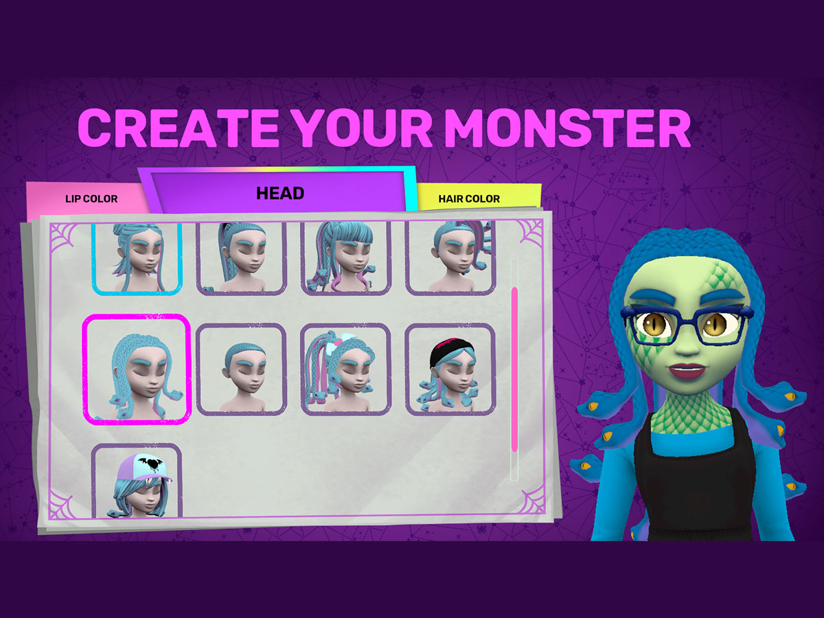 Screenshot aus dem Spiel Monster High: Skulltimate Secrets