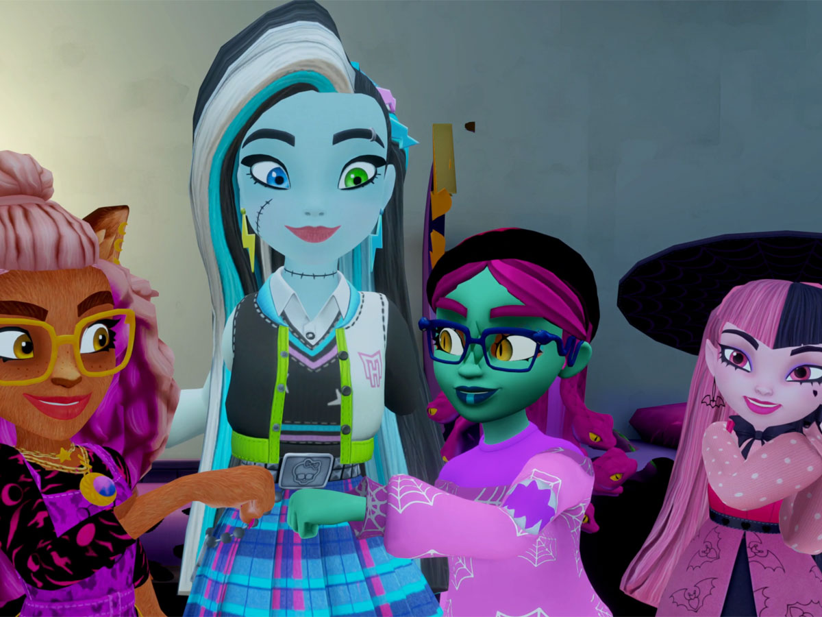 Screenshot aus dem Spiel Monster High: Skulltimate Secrets
