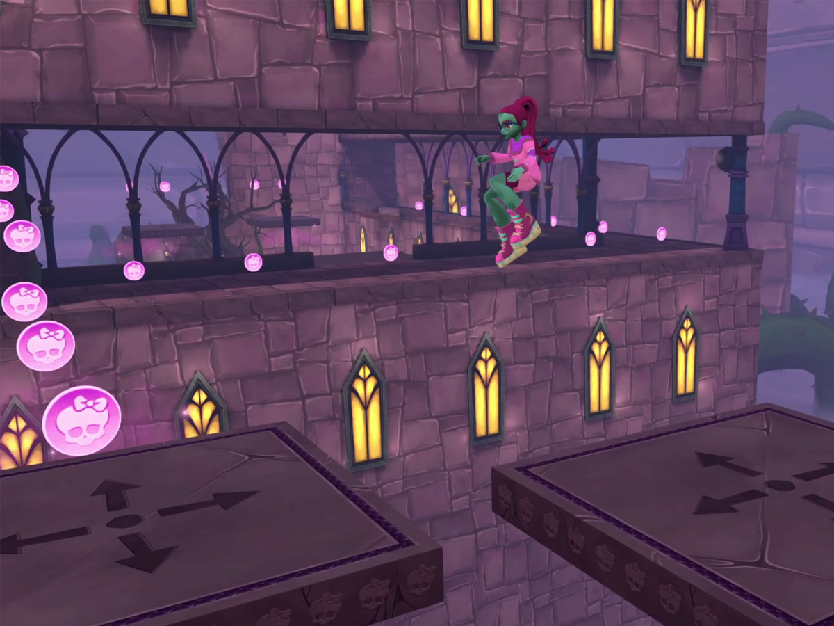 Screenshot aus dem Spiel Monster High: Skulltimate Secrets