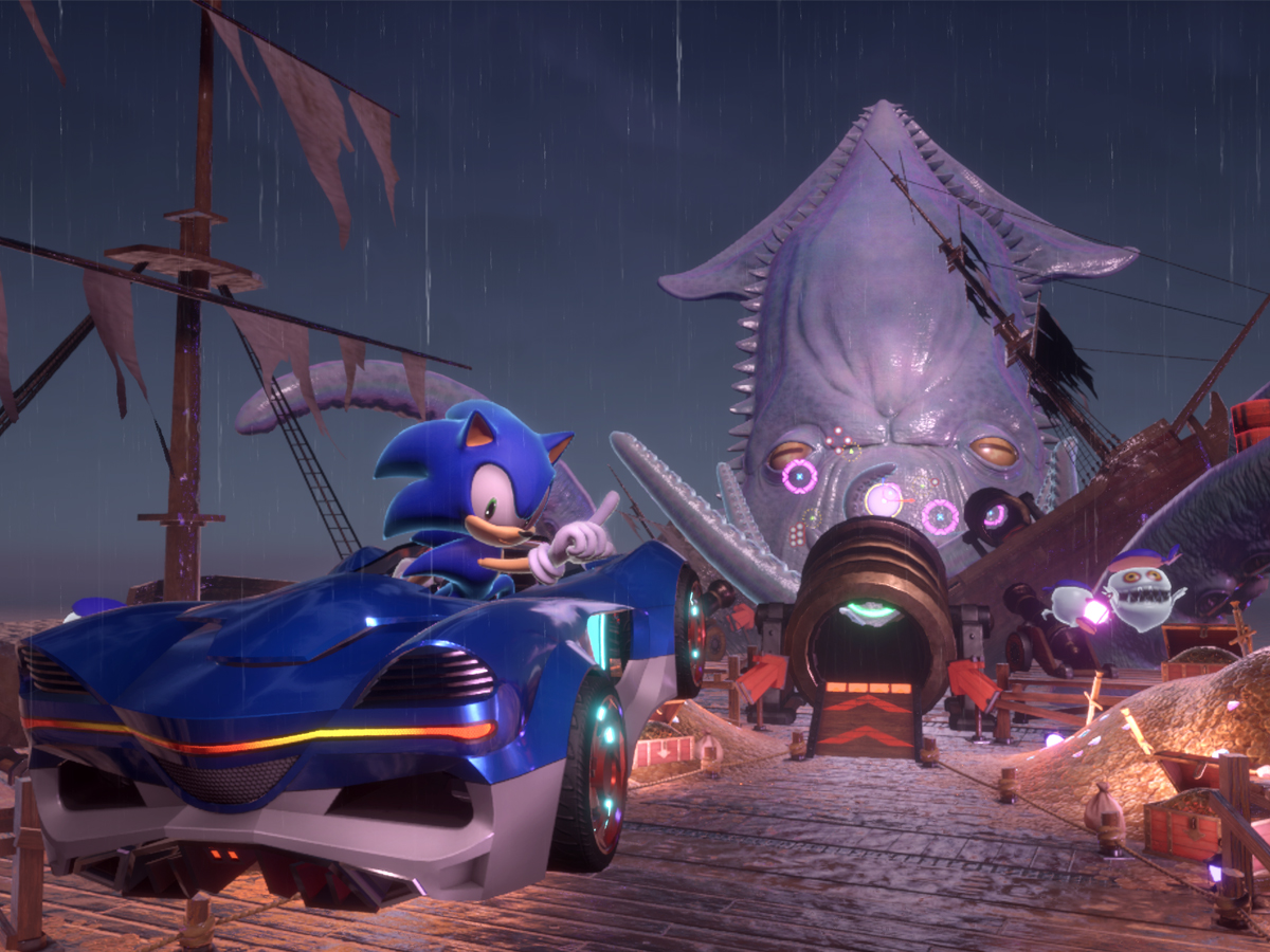Screenshot aus Sonic Racing: CrossWorlds