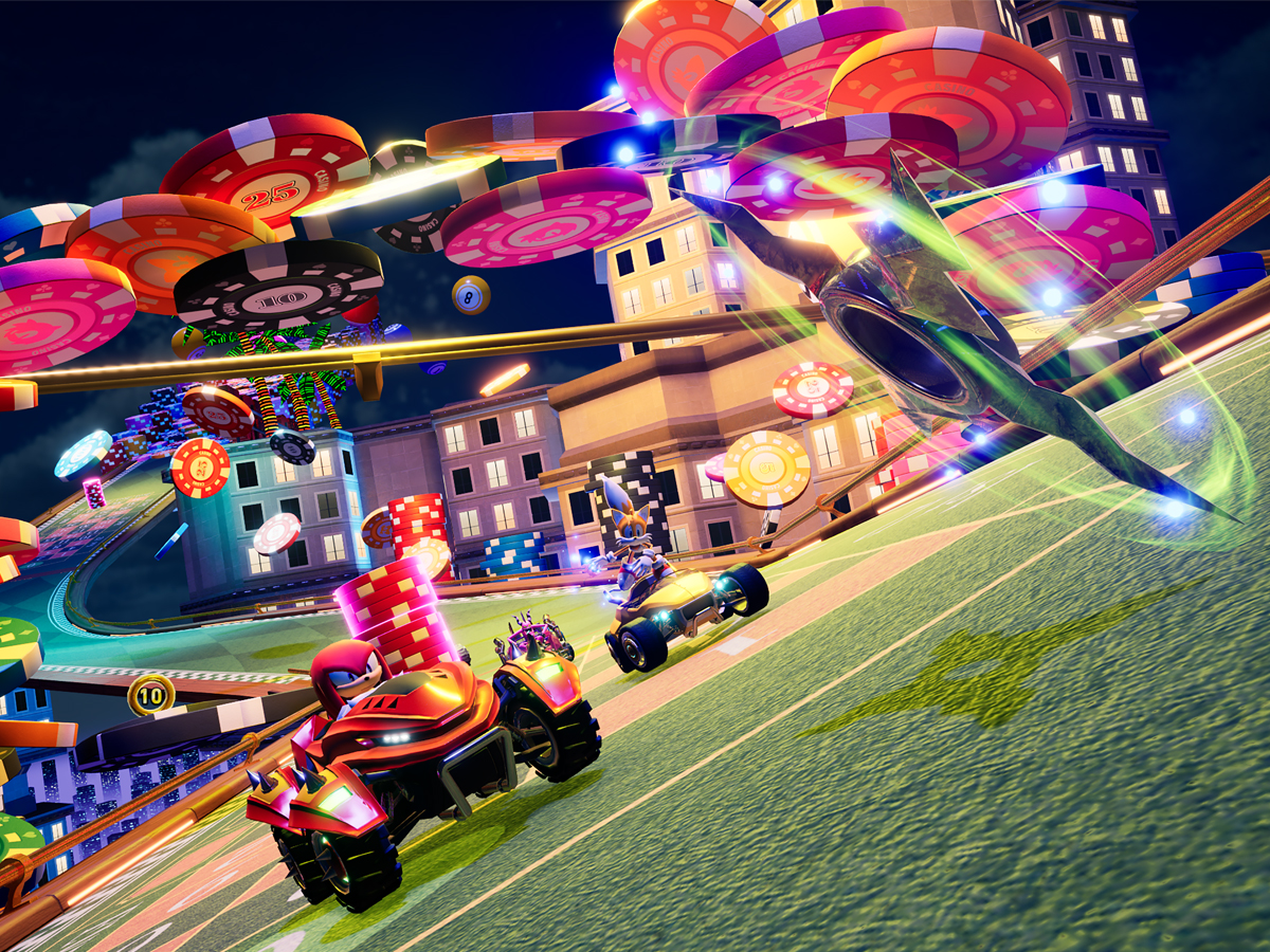 Screenshot aus Sonic Racing: CrossWorlds