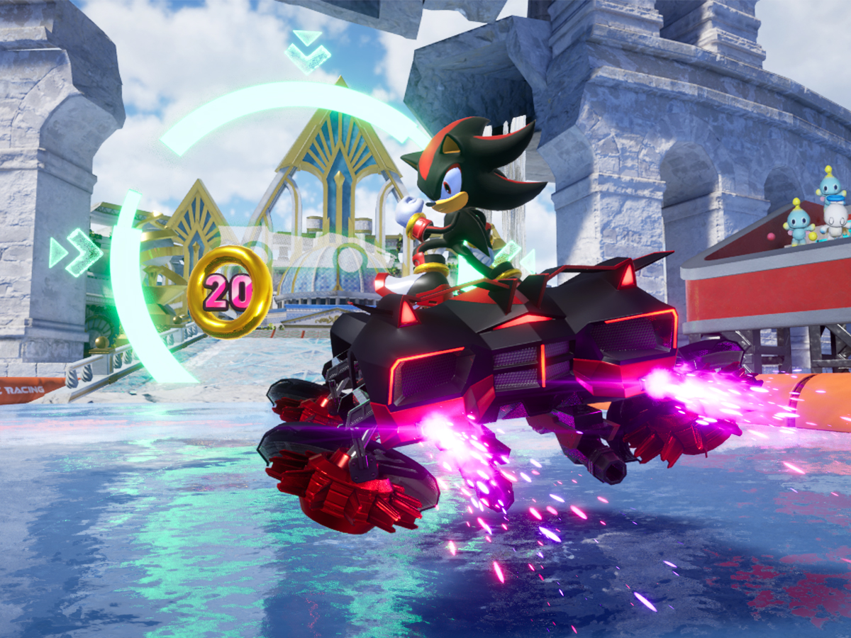 Screenshot aus Sonic Racing: CrossWorlds