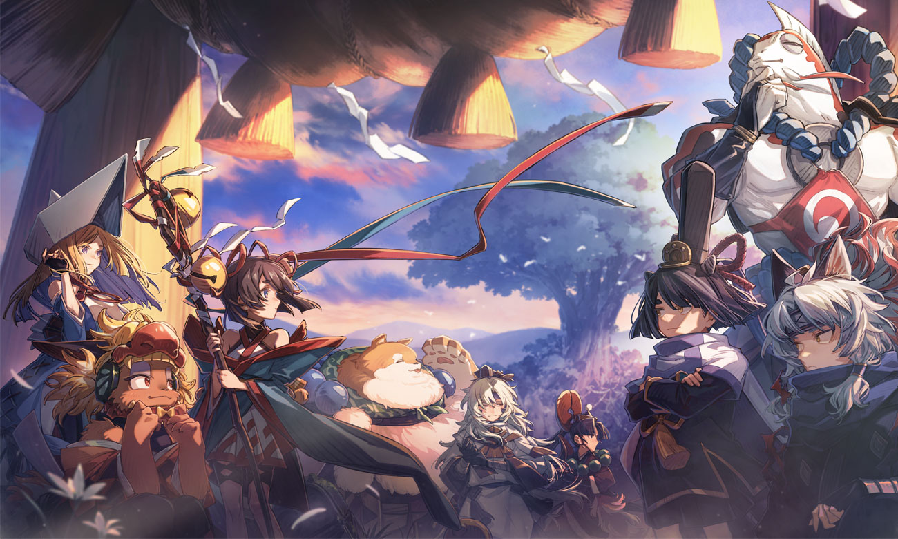 Key Art Grafik des Spiels TOWA and the Guardians of the Sacred Tree