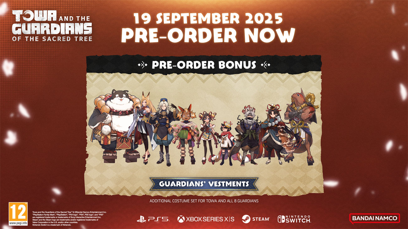 Grafik der Limited Edition von TOWA and the Guardians of the Sacred Tree