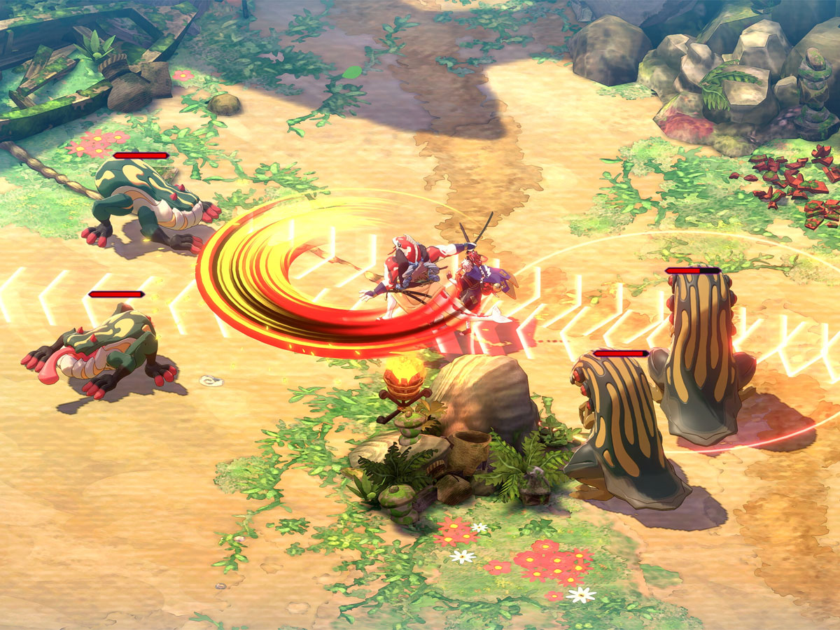 Screenshot aus dem Spiel TOWA and the Guardians of the Sacred Tree