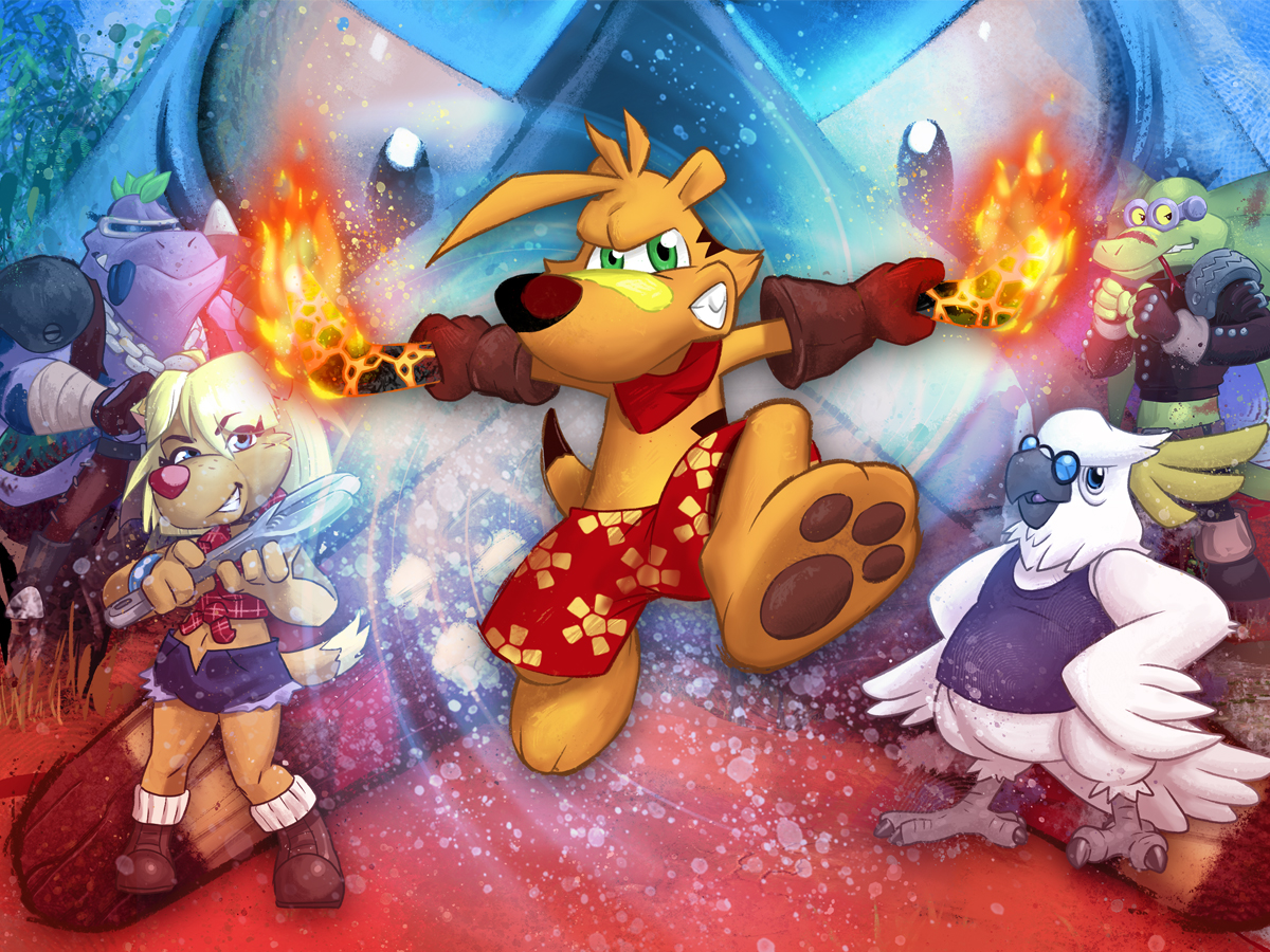 Grafik Key Art von TY the Tasmanian Tiger HD: Bush Rescue Bundle