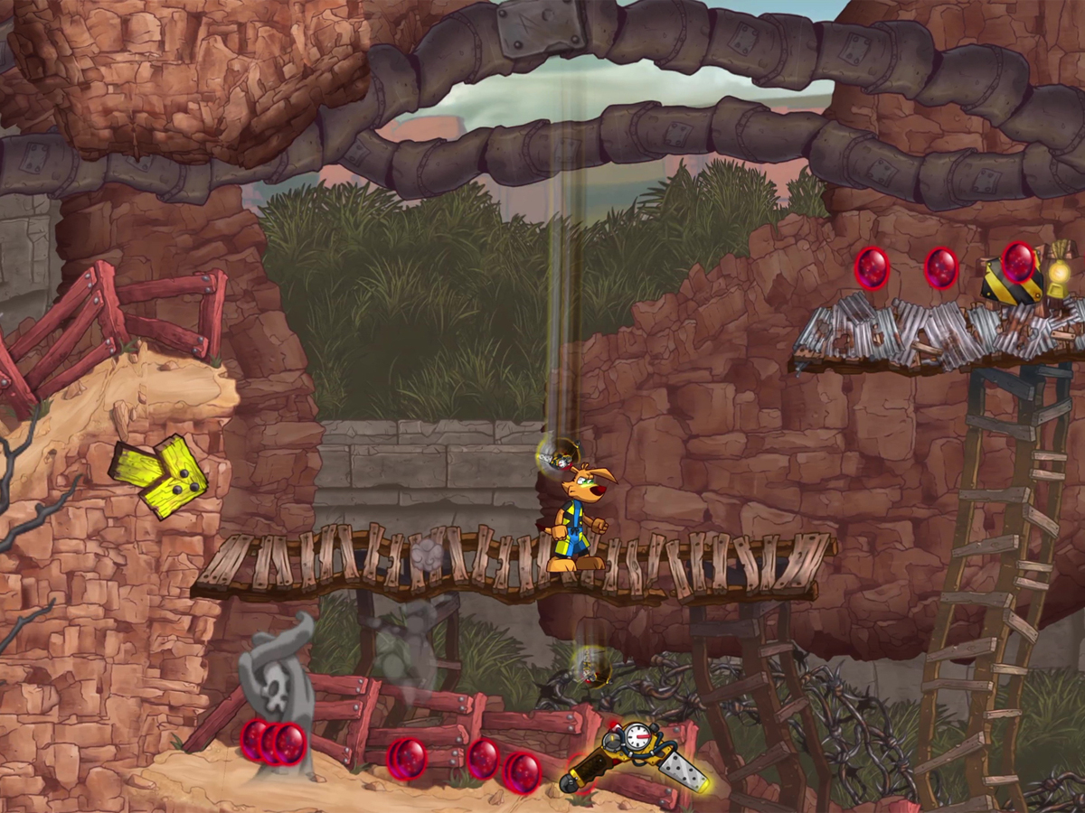 Screenshot aus dem Spiel TY the Tasmanian Tiger 4: Bush Rescue Returns