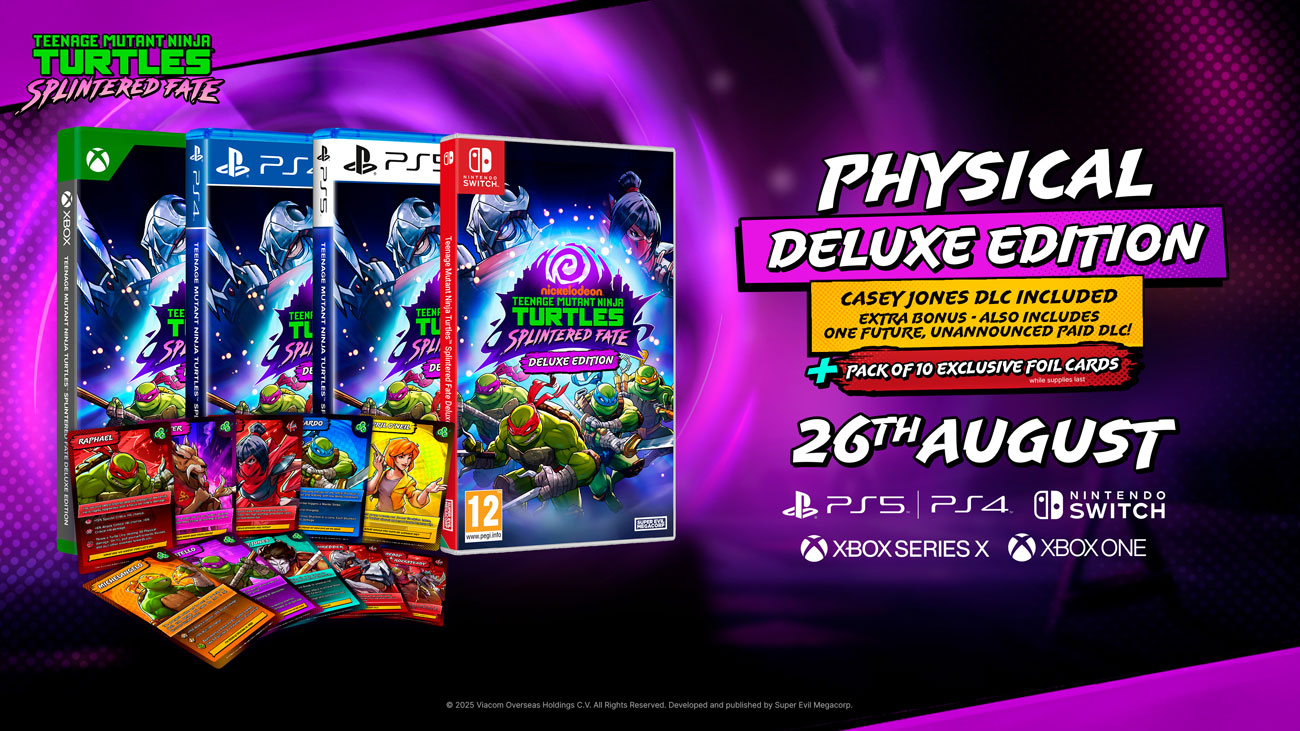 Inhalt der Teenage Mutant Ninja Turtles: Splintered Fate Deluxe Edition