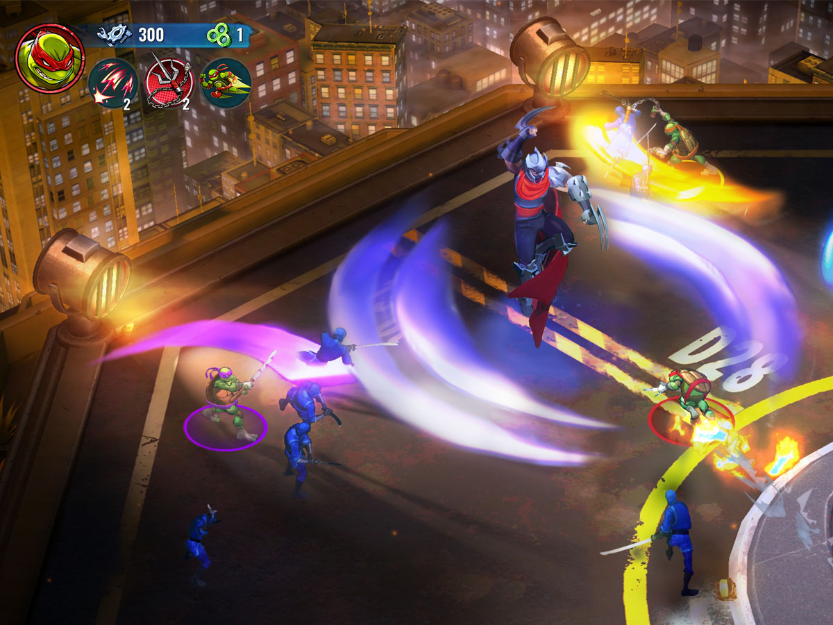 Screenshot aus dem Spiel Teenage Mutant Ninja Turtles: Splintered Fate