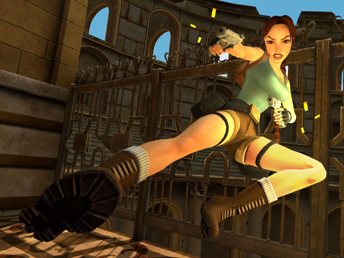 Screenshot aus Tomb Raider IV-VI Remastered mit Lara Croft