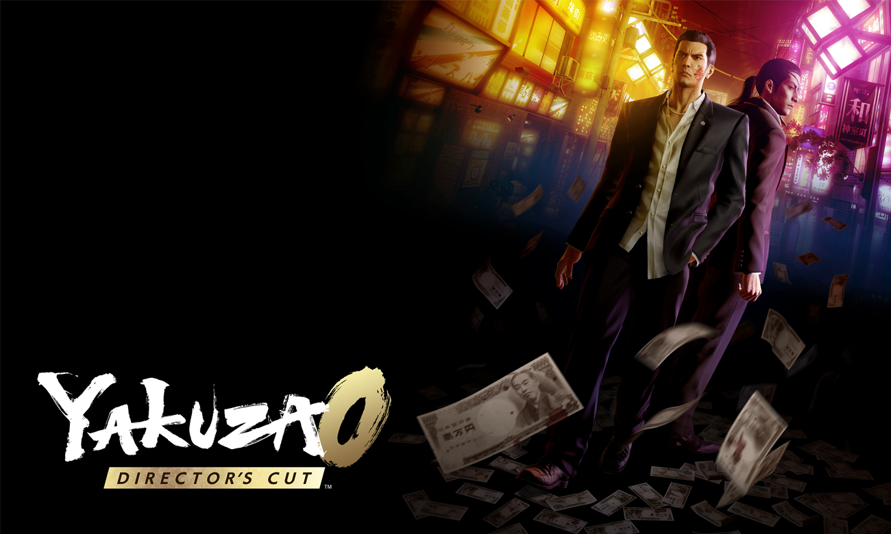 Key-Art aus dem Spiel Yakuza 0 Director’s Cut