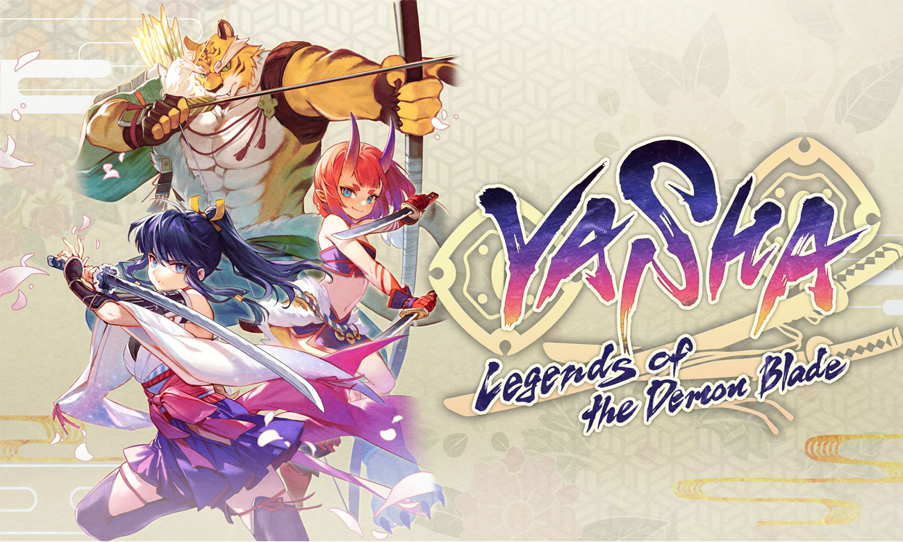 Key Art Grafik aus dem Spiel Yasha: Legends of the Demon Blade