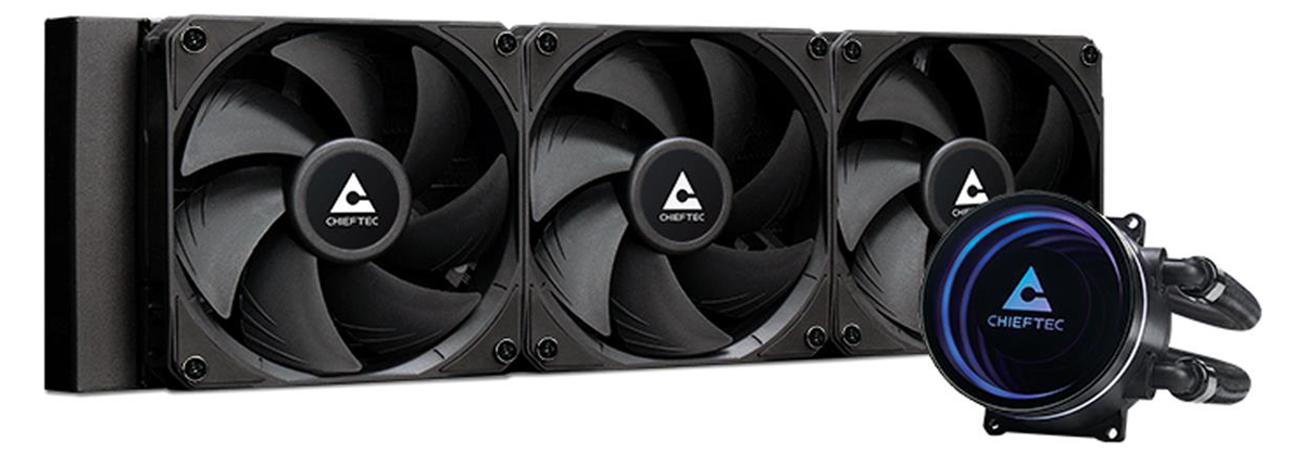 Chieftec Iceberg 360 DARK 3x120mm Kühlung