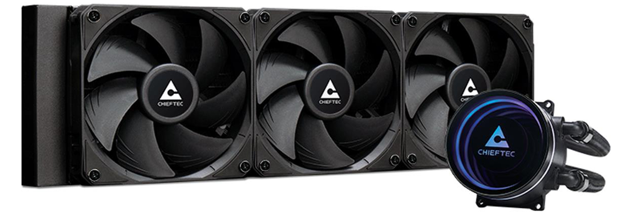 Chieftec Iceberg 360 DARK 3x120mm Kühlung