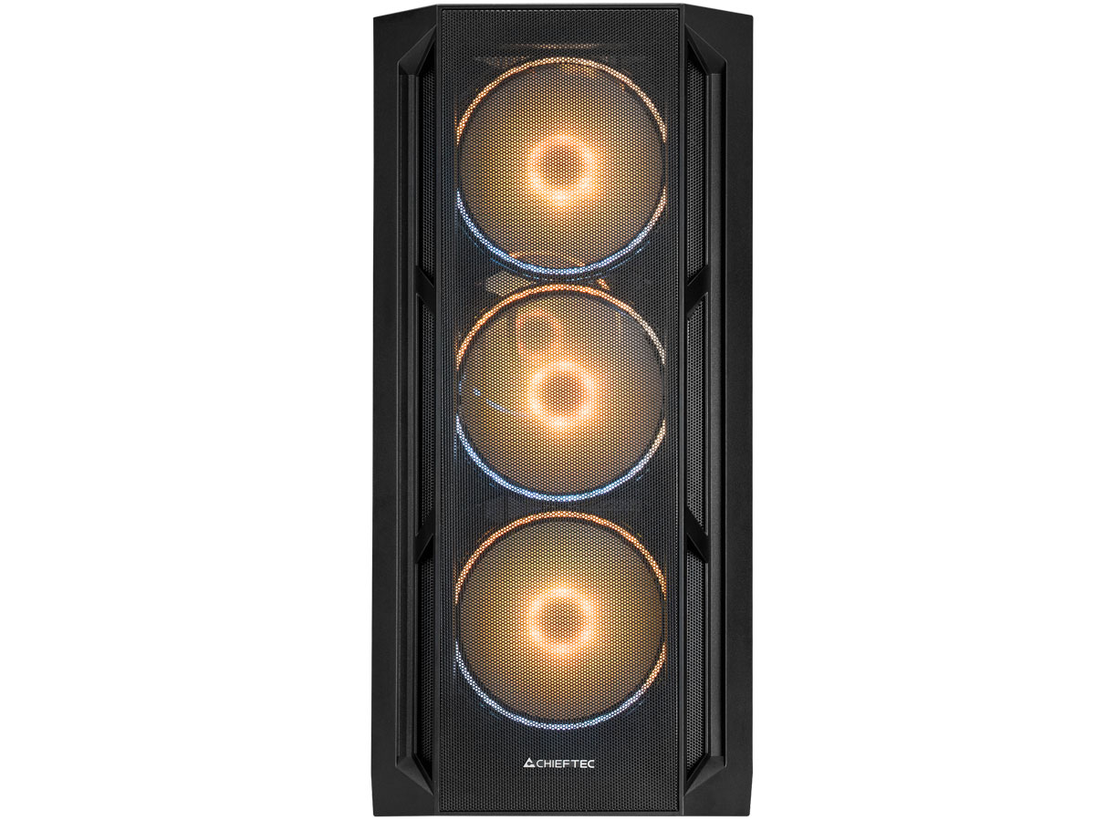 Chieftec APEX Lumo goldene Lüfter