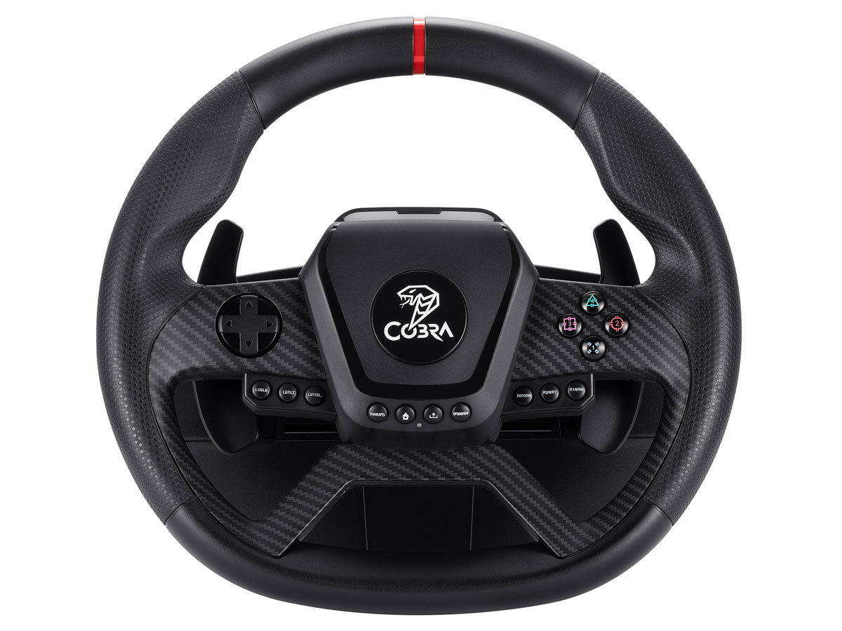 Cobra GT987FF PRO Lenkrad – Vorderansicht