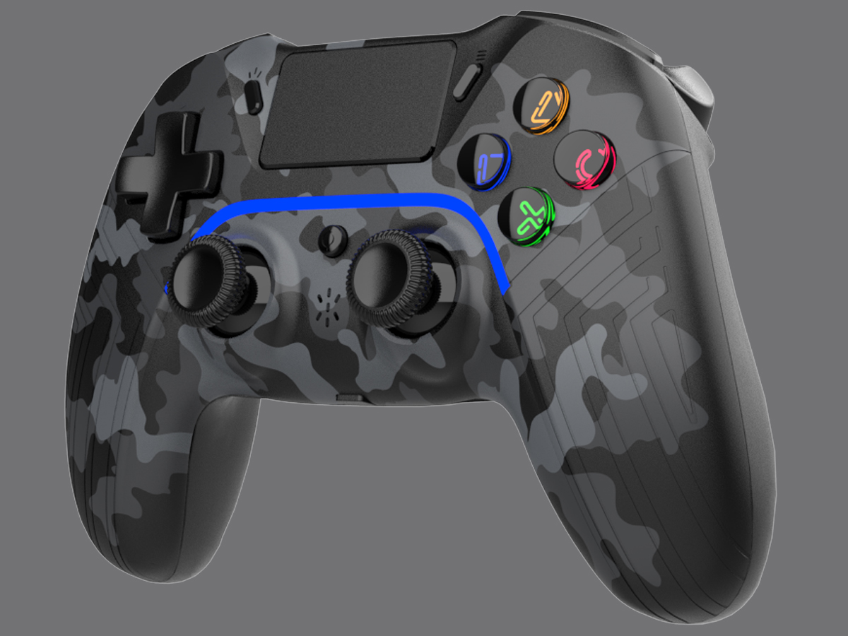 Kontroler bezprzewodowy Cobra QSP460 Camo Black - Grafika z tłem