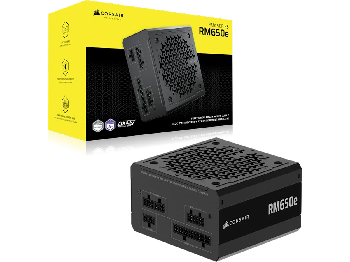 Corsair RM650e 650 W 80 Plus Gold ATX 3.1