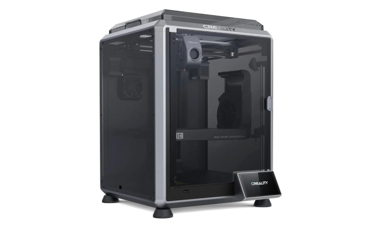 CREALITY K1C widok z przodu pod kątem
