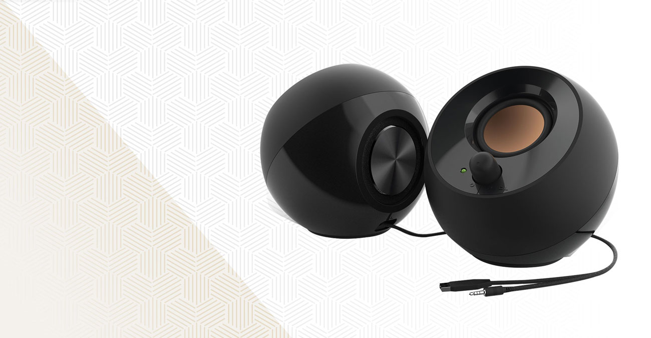 Głośniki biurkowe 2.0 Creative Pebble