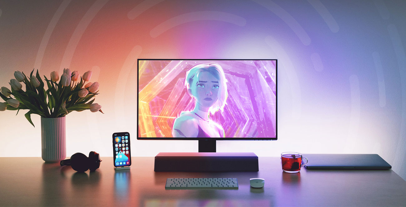 soundbar do PC Creative Stage SE mini