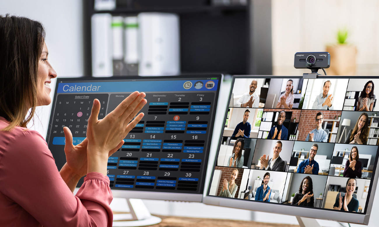 Kamera internetowa Creative Live! Cam Sync V3 - Wbudowany mikrofon