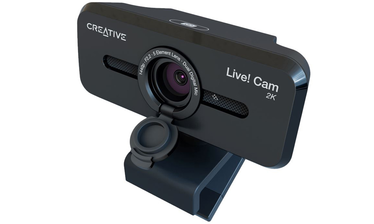 Kamera internetowa Creative Live! Cam Sync V3 - Widok od przodu pod kątem