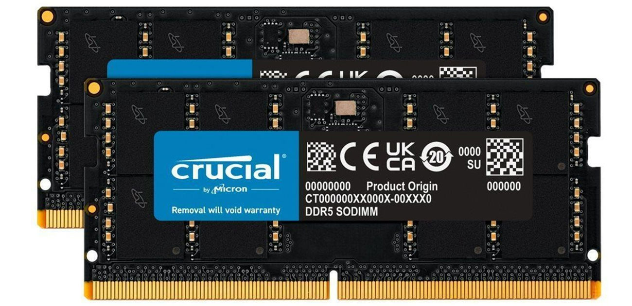Crucial 128GB RAM (2x64GB) 5600 CL46