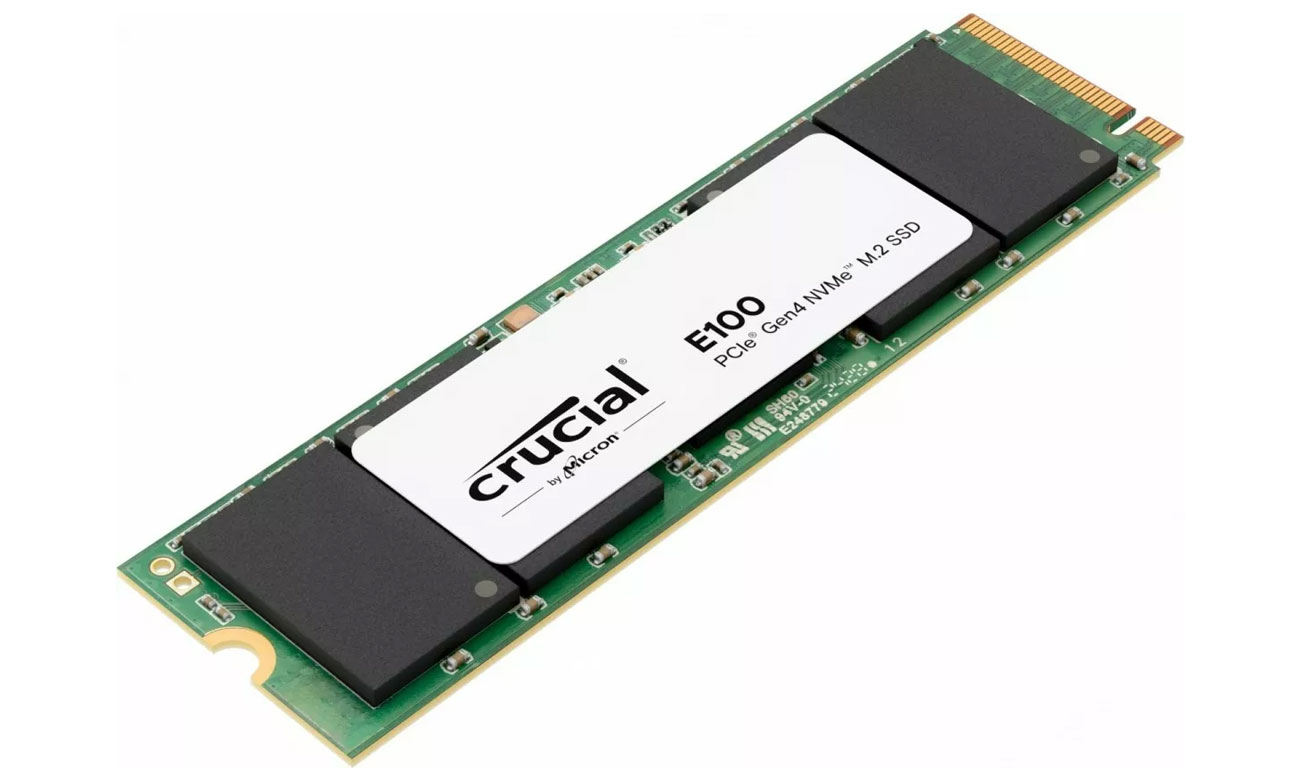 SSD M.2 Crucial E100 PCIe Gen4 NVMe - Allgemeine Ansicht