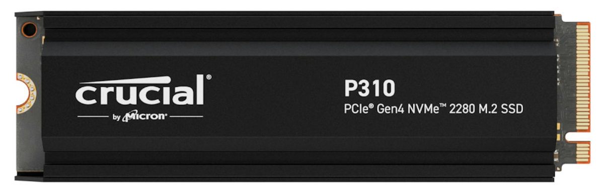Crucial P310 Heatsink M.2 PCIe Gen4 NVMe 1 TB Festplatte