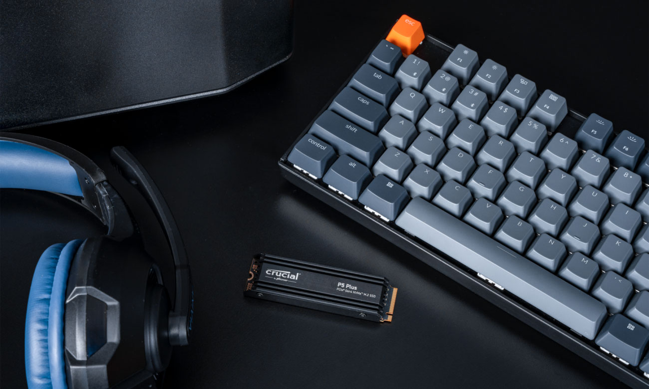 Crucial P5 Plus Heatsink 1 TB M.2 PCIe Gen4 NVMe