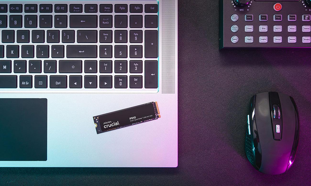 Crucial P510 M.2 PCIe Gen5 NVMe 1 TB