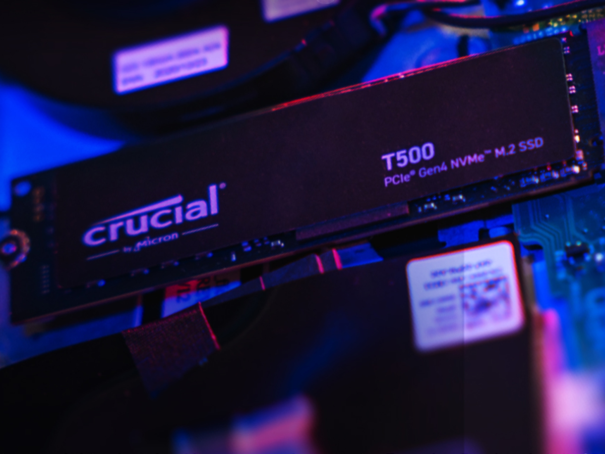 Crucial M.2 PCIe Gen4 NVMe T500 SSD 4 TB