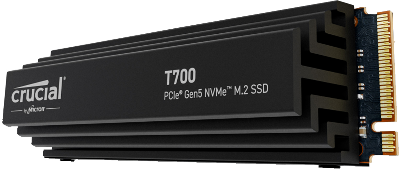 SSD M.2 Crucial T700 Heatsink PCIe Gen5 NVMe 4 TB