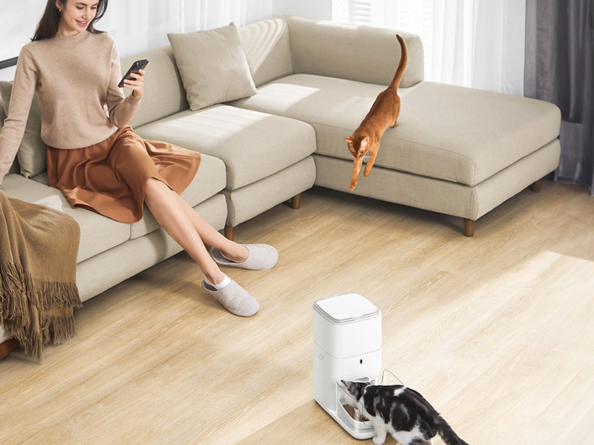 Catlink Intelligenter Futterschäkel mit Katzen-Erkennung App