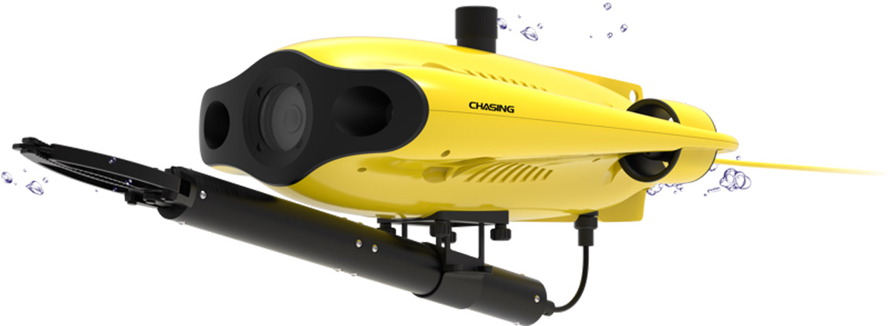 Dron podwodny Chasing Gladius Mini S - Funkcja mocowania akcesoriów