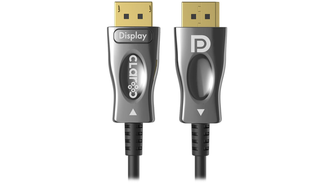 Claroc Optisches DisplayPort 1.4 AOC Kabel 20m