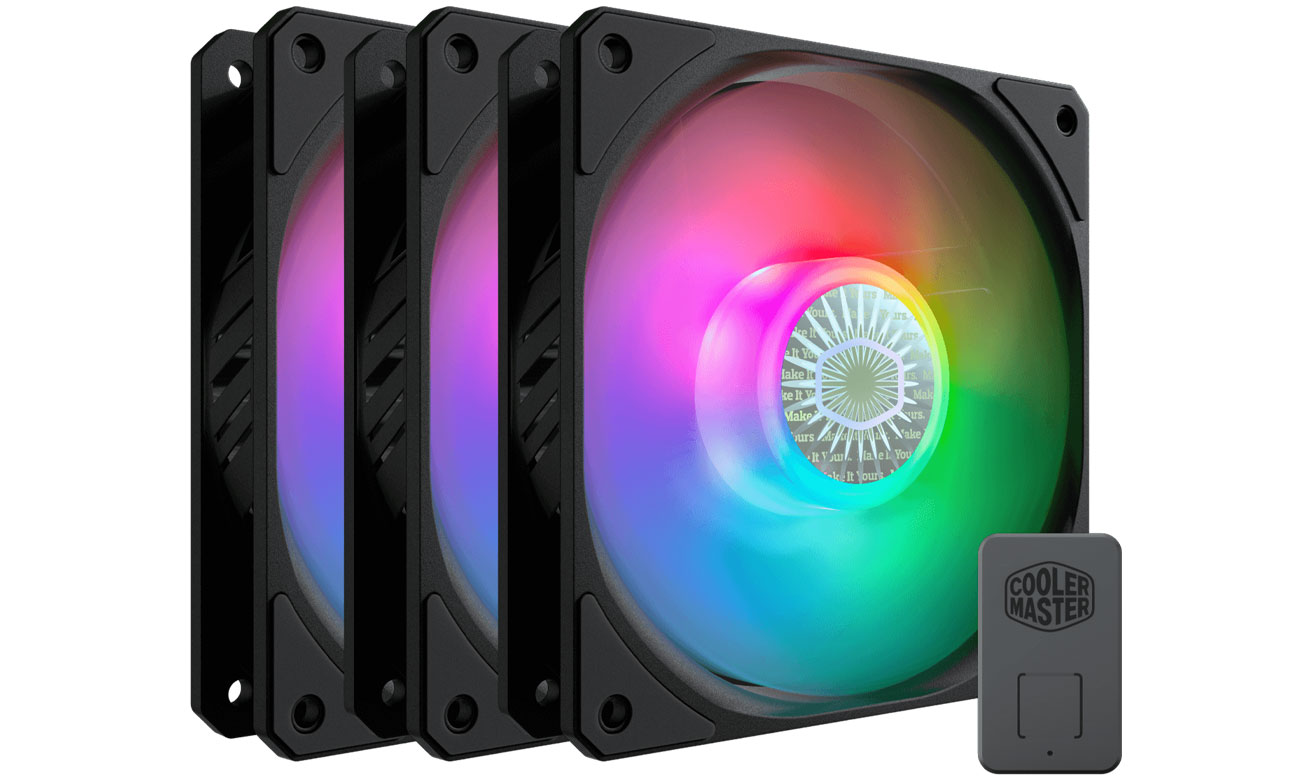 Lüfter Cooler Master Sickleflow 120 ARGB 120mm Triple Pack