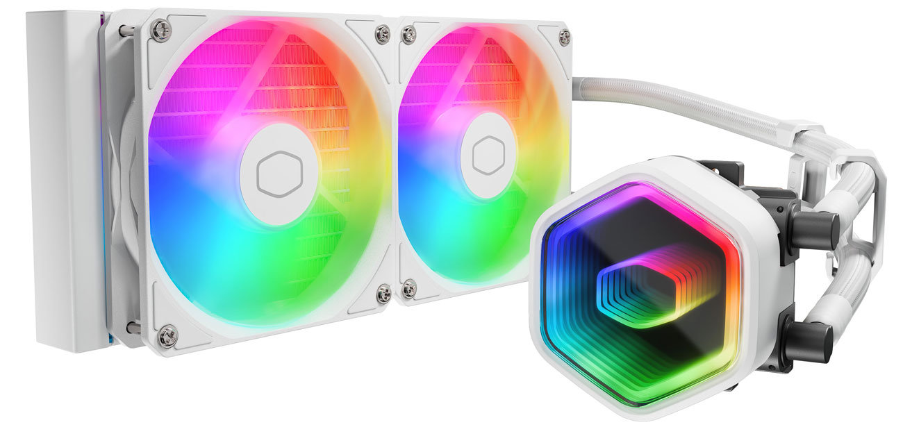 Cooler Master MasterLiquid 240 Core II White ARGB 2x120mm