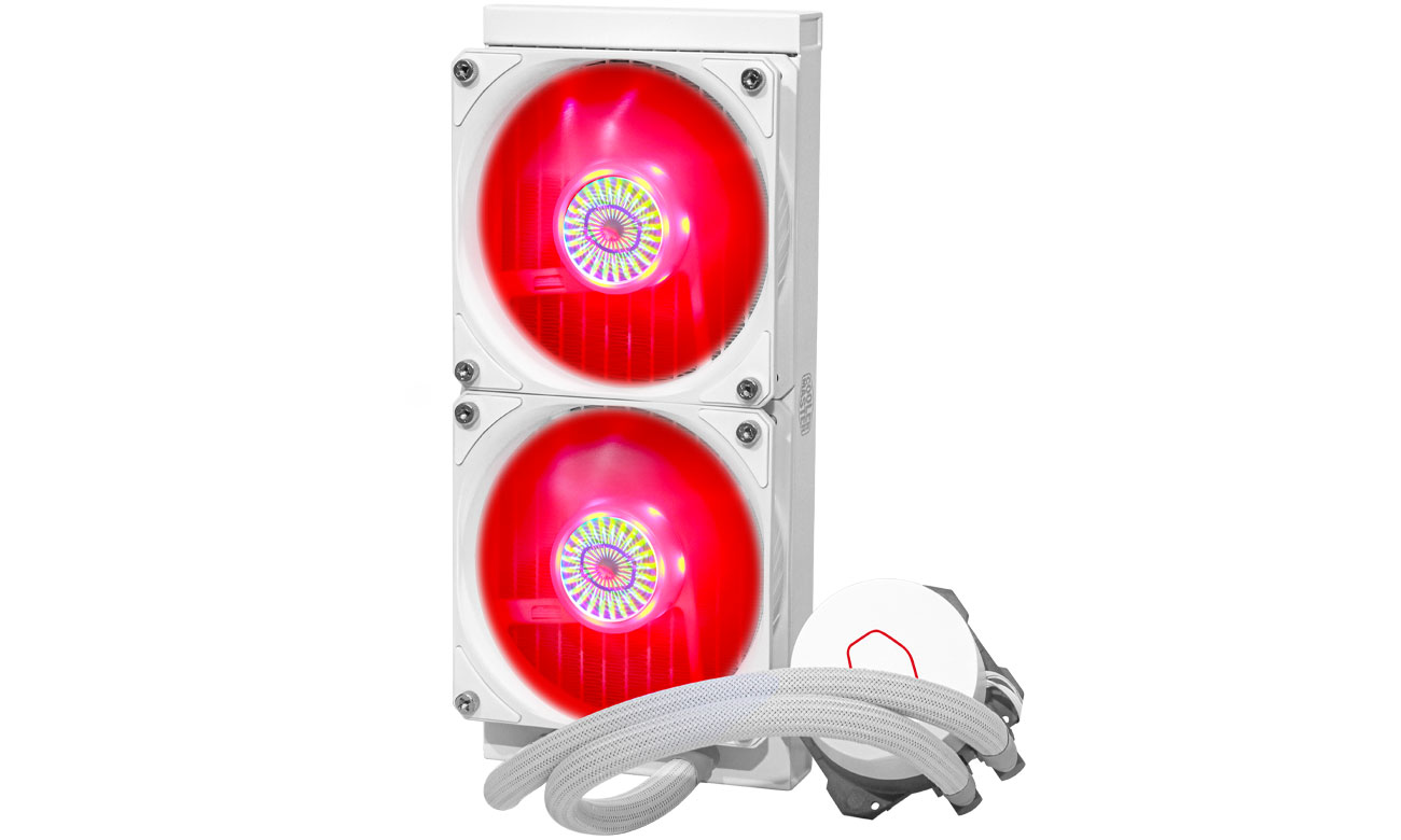 COOLERMASTER Masterliquid ML240L V2 RGB White 2x120mm