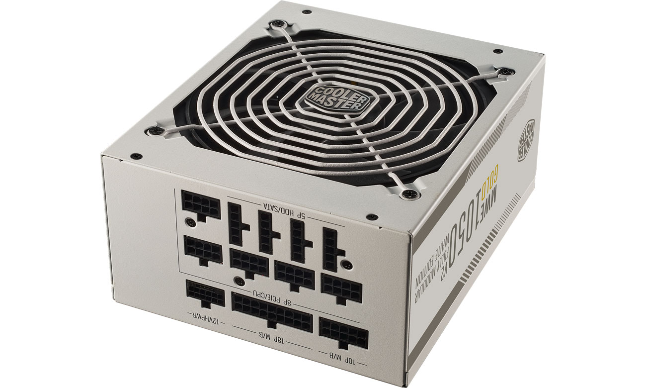 Cooler Master MWE V2 1050 W white modularne kable